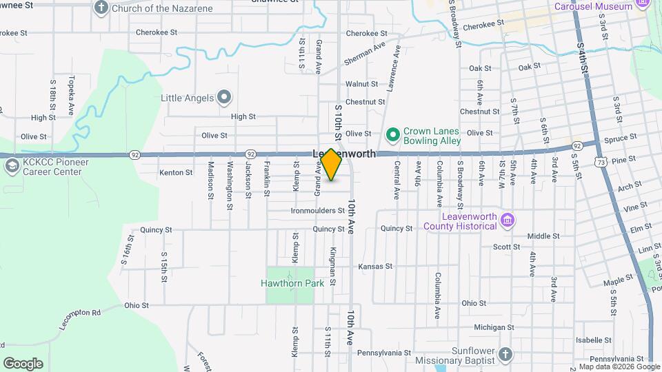 1028 Randolph St Mapa y Detalles de la Ubicación