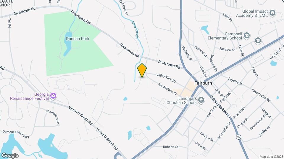 280 Valley View Dr Map and Location Details