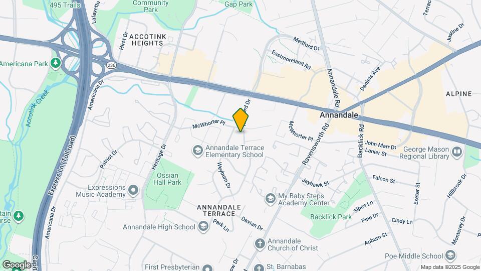 4402 Medford Dr Map and Location Details