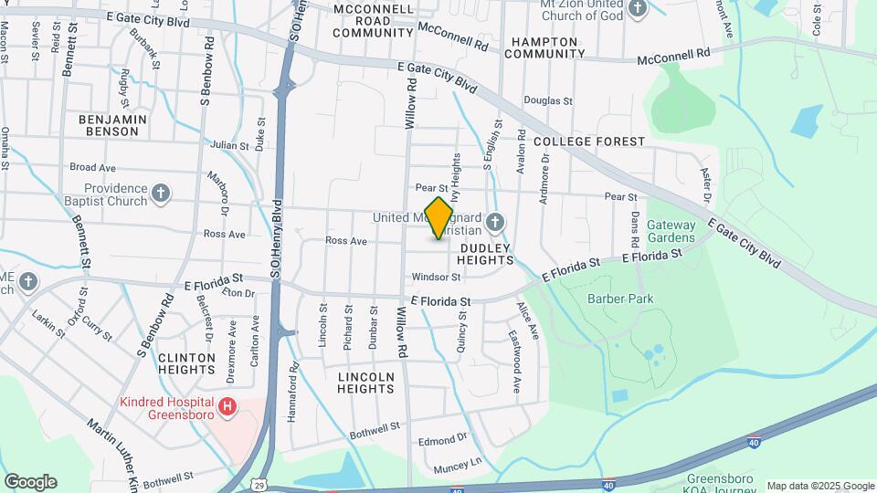 2119 Joe Louis Ave Map and Location Details