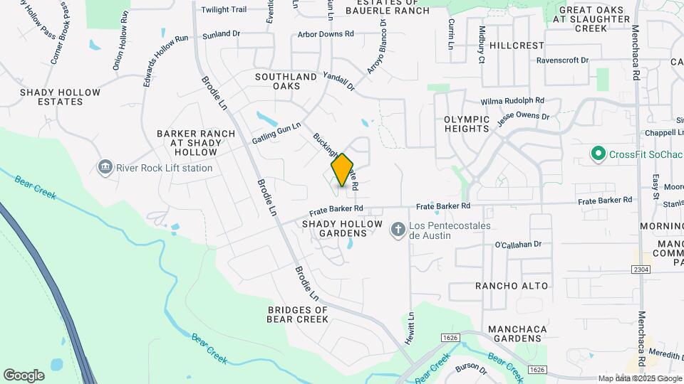 2625 Gate Ridge Dr Mapa y Detalles de la Ubicación