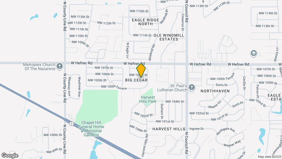 8313 NW 105th St Map and Location Details