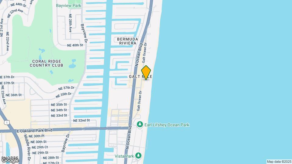 3700 Galt Ocean Dr Map and Location Details