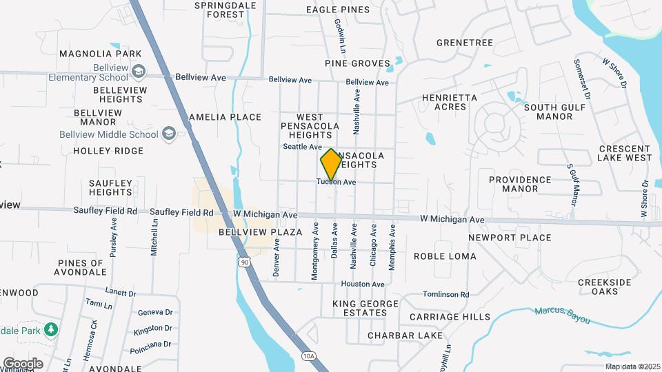 6031 Dallas Ave Map and Location Details