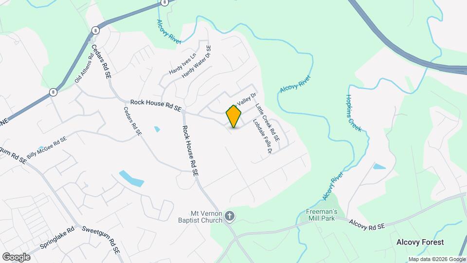 1403 Little Creek Dr Map and Location Details