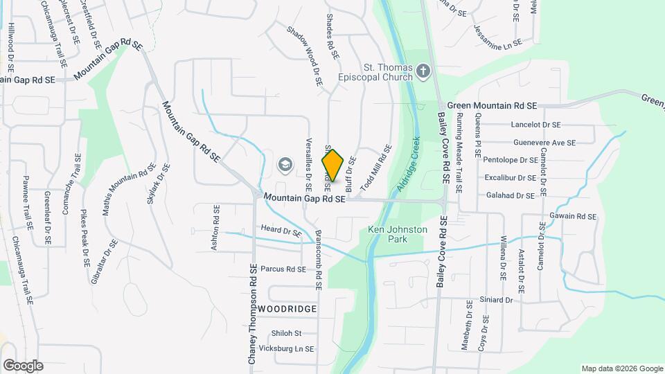 10131 Shades Rd SE Map and Location Details