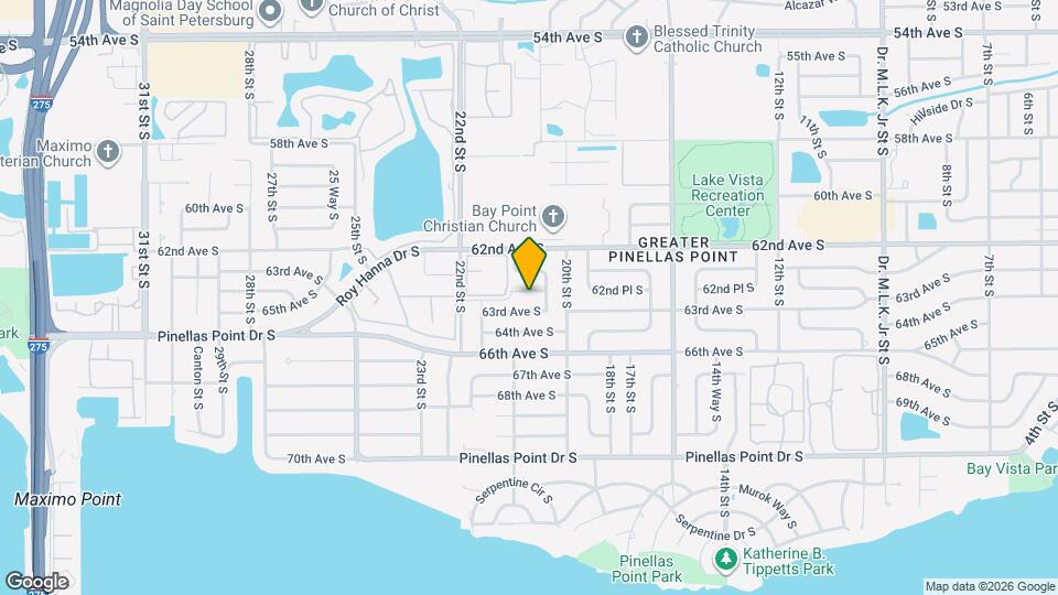 2066 62nd Pl S Map and Location Details