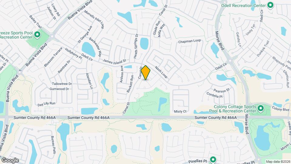 1109 Alcove Loop Map and Location Details