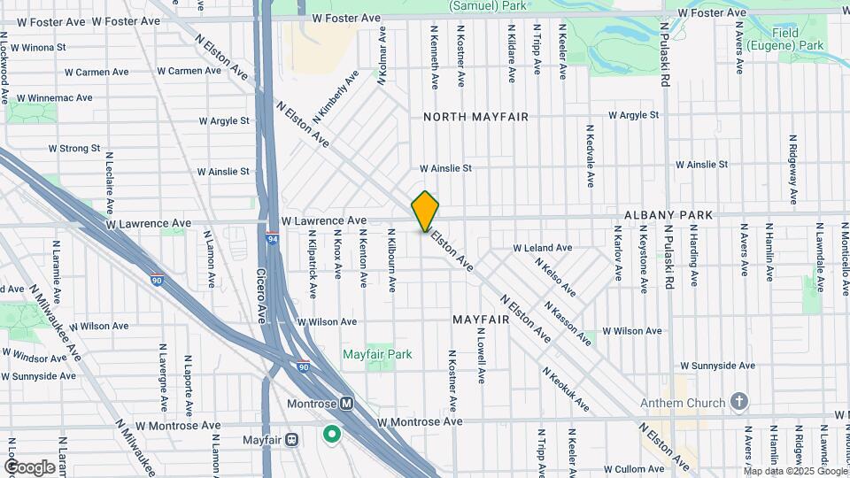 4747 N Kenneth Ave-Unit -3 Map and Location Details