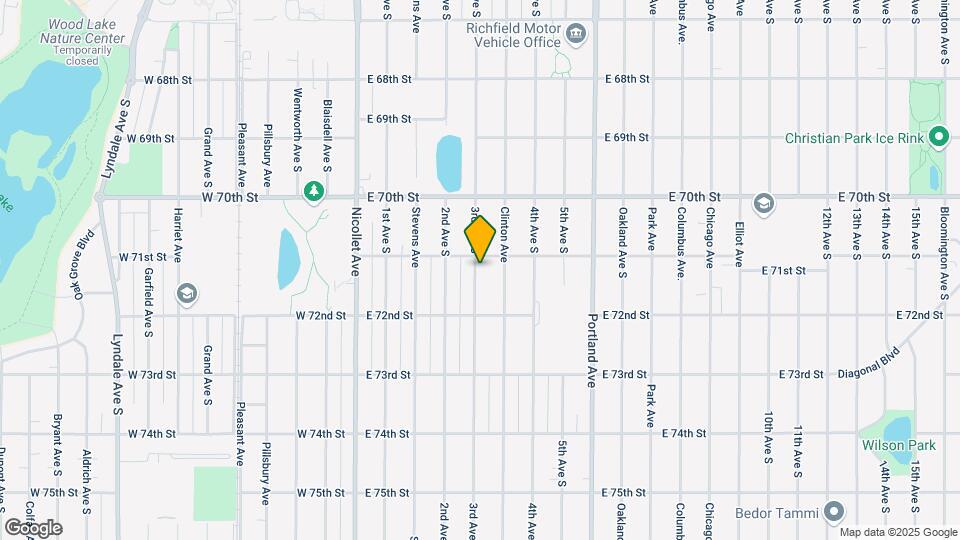 7109 3rd Ave S Map and Location Details