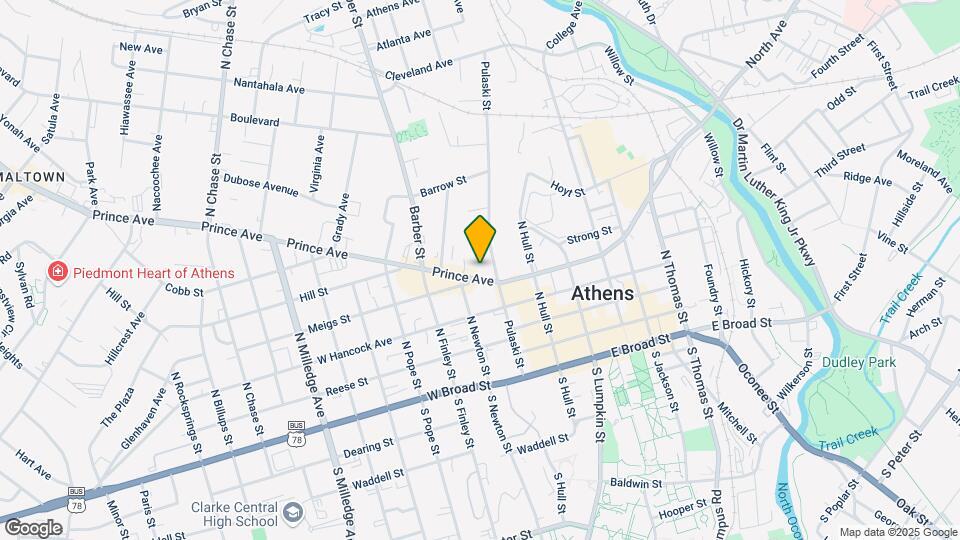 100 Prince Mapa y Detalles de la Ubicación