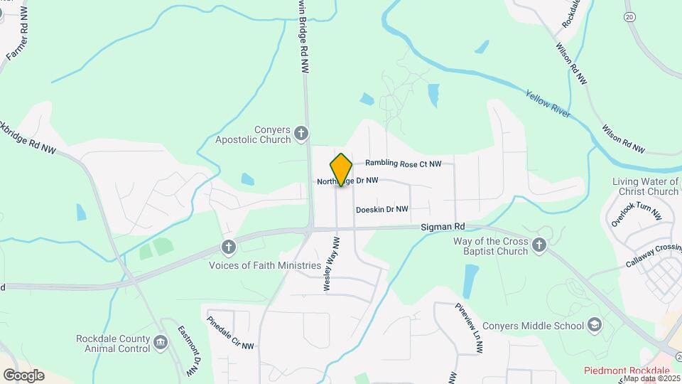 1750 Wesley Way NW, Unit A Map and Location Details