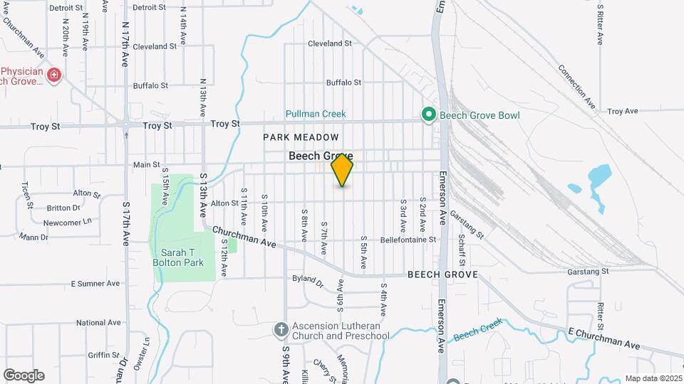 86 S 6th Ave Map and Location Details