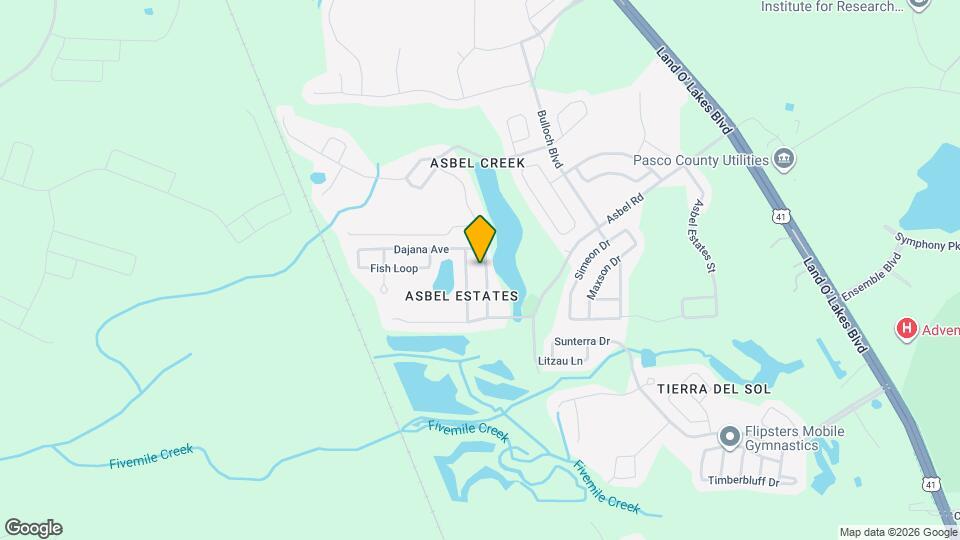 9637 Nathaniel Ln Map and Location Details