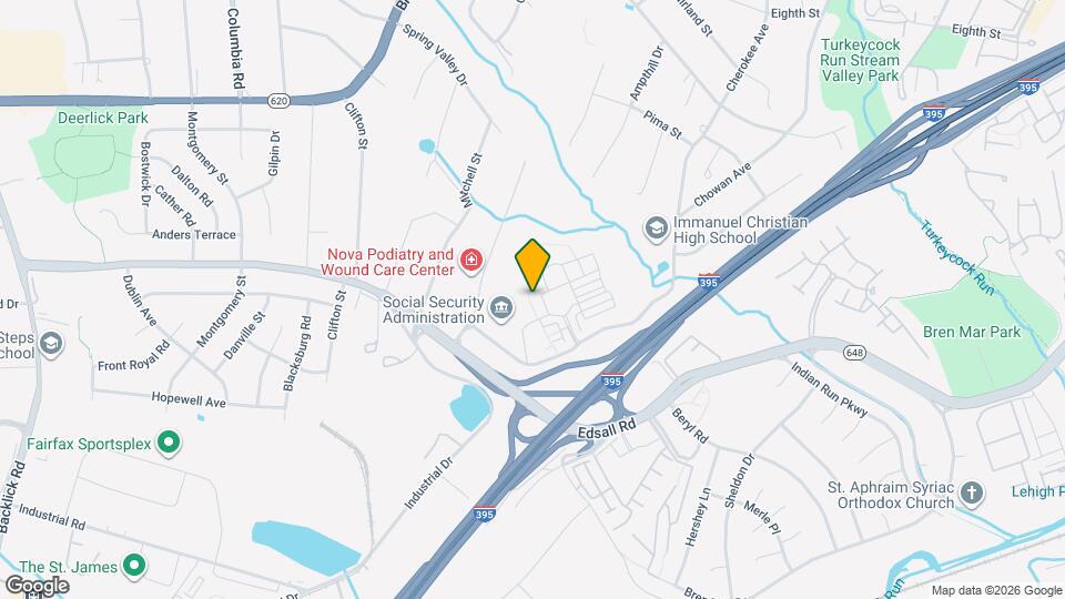 6480 Cheyenne Dr Map and Location Details