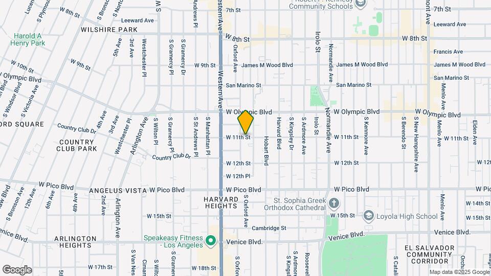 3124 W 11th St Map and Location Details