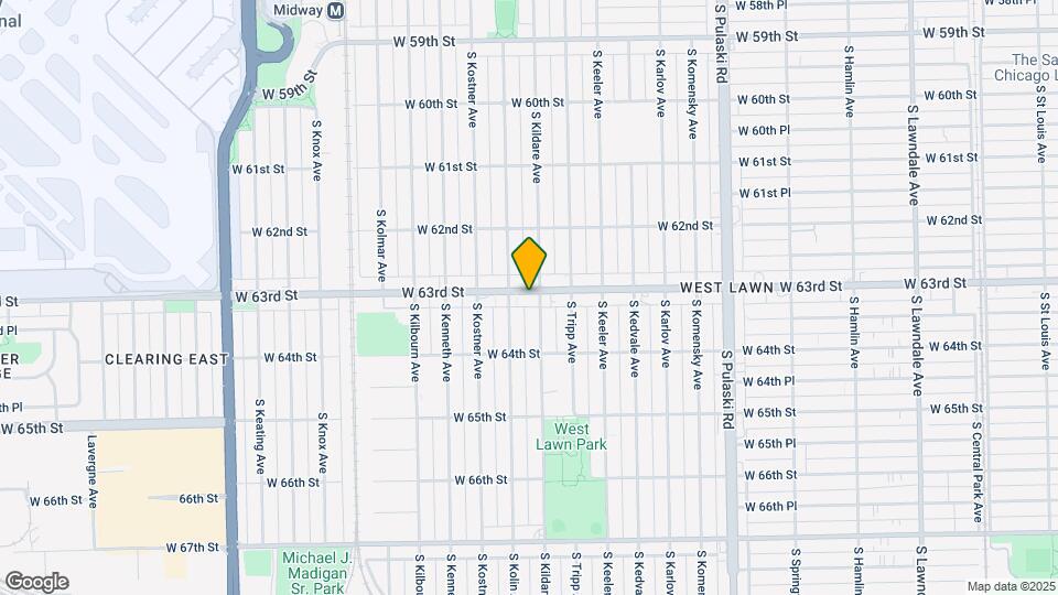 4307 W 63rd St Mapa y Detalles de la Ubicación