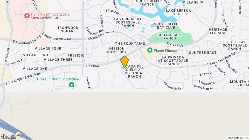 9280 N 100th Pl Mapa y Detalles de la Ubicación