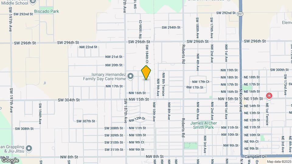 1721 NW 11th Ave Map and Location Details