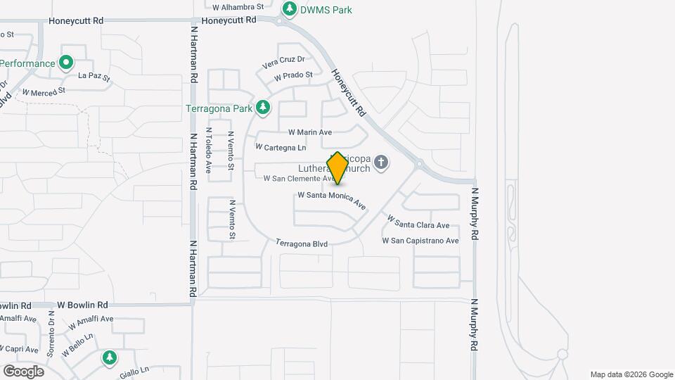 35912 W Santa Monica Ave Map and Location Details