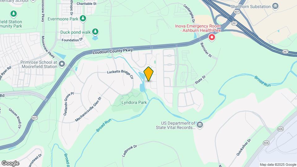 22623 Upperville Heights Square Map and Location Details