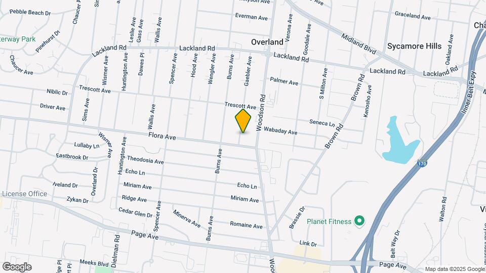 2206 Gaebler Ave Mapa y Detalles de la Ubicación