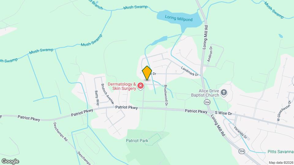 610 Constitution Dr Map and Location Details