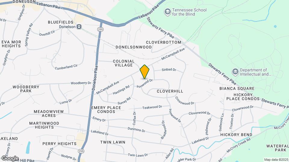 2905 Ironwood Dr Map and Location Details