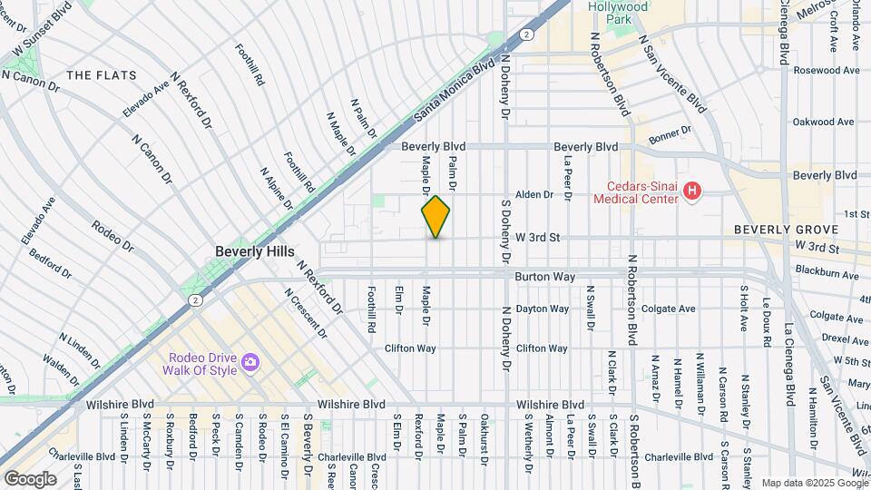 328 N Maple Dr Map and Location Details