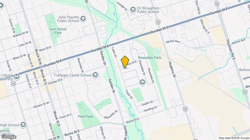 904 Crocus Crescent Map and Location Details