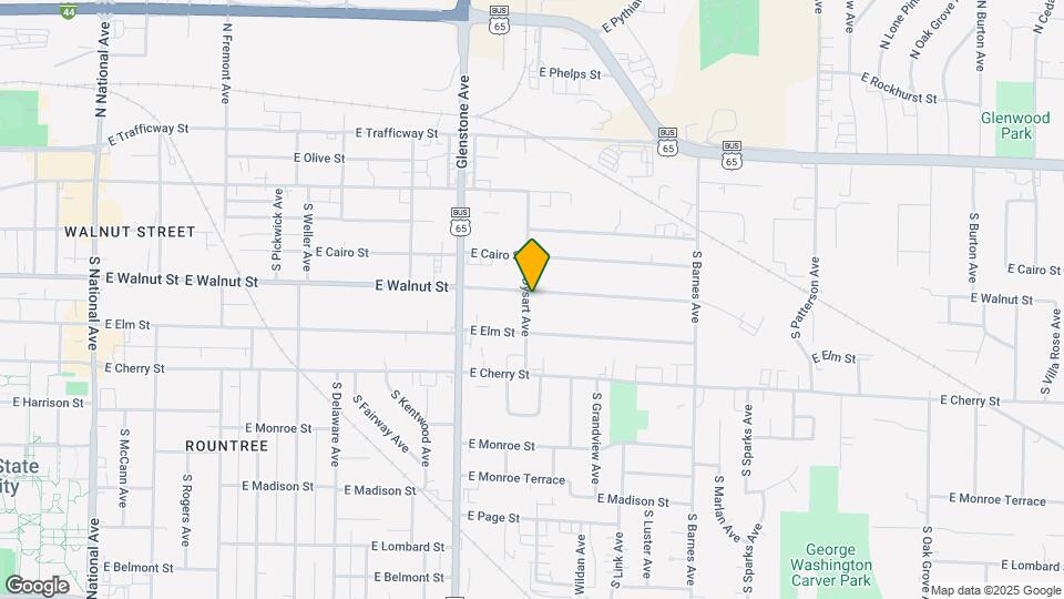 402 S Dysart Ave Map and Location Details