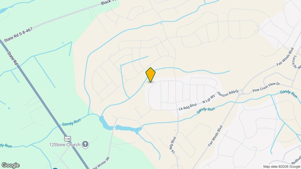 646 Ladywood Dr Map and Location Details