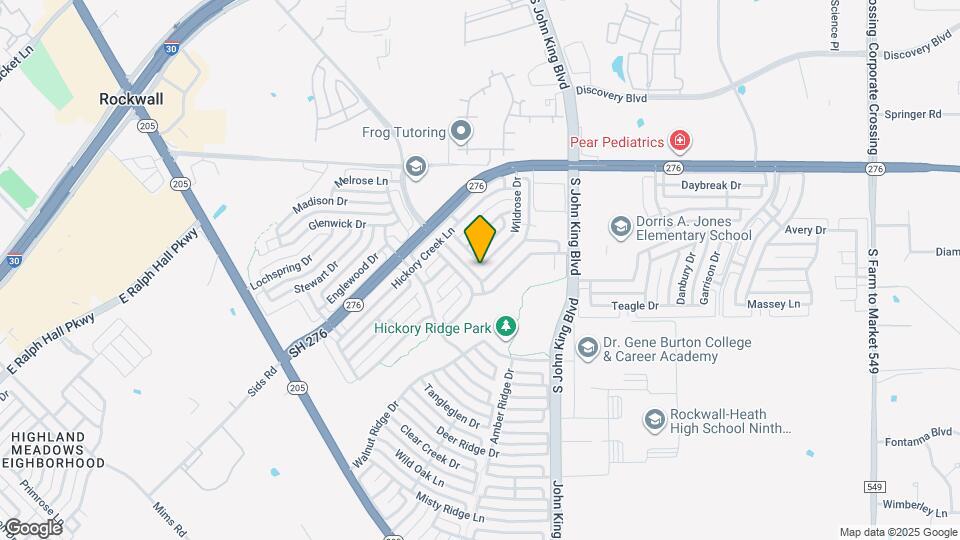 2549 Barksdale Dr Map and Location Details