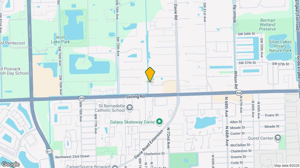 6639 Hidden Cove Dr Map and Location Details