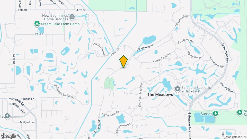 3625 Longmeadow Map and Location Details