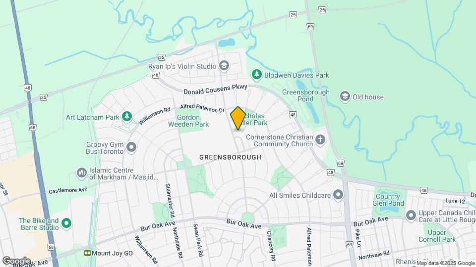 58 Gordon Weeden Rd Map and Location Details