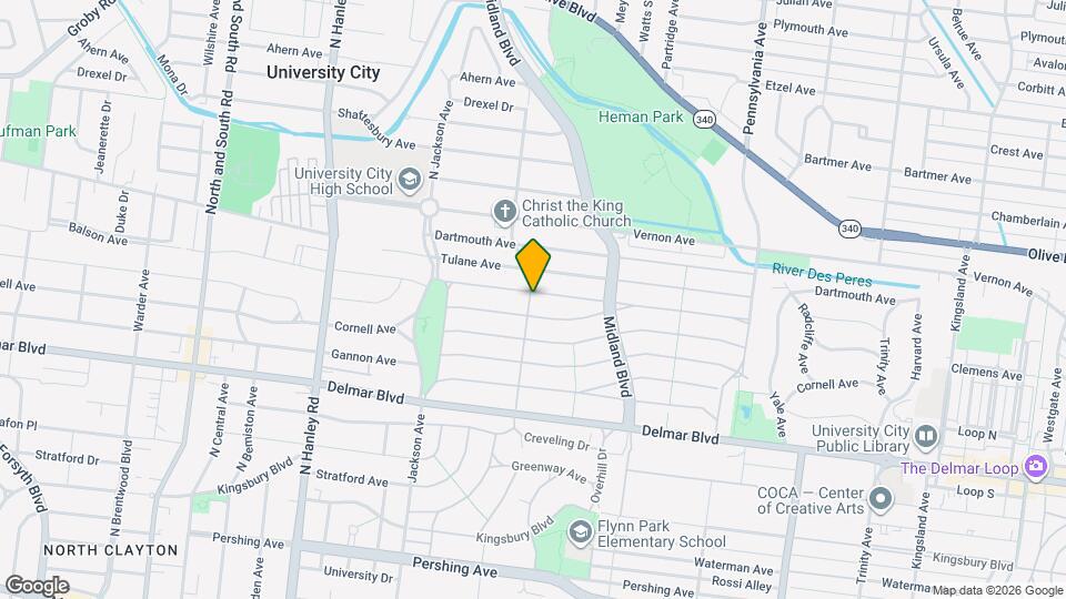 830 Purdue Ave Mapa y Detalles de la Ubicación