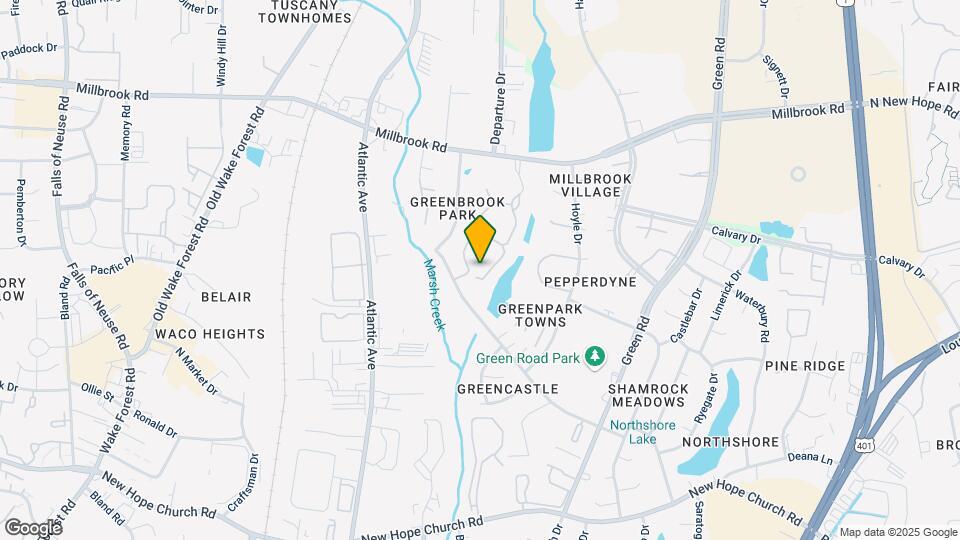 4607 Grinding Stone Dr, Unit D Map and Location Details
