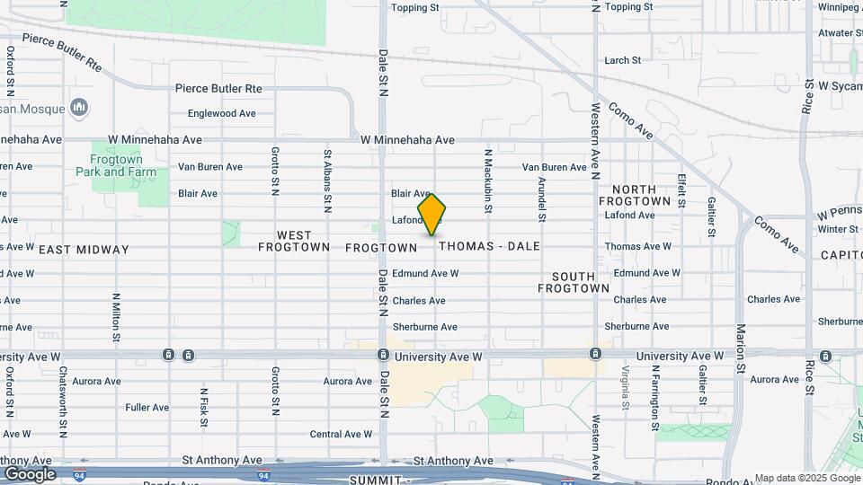 561 Thomas Ave Map and Location Details