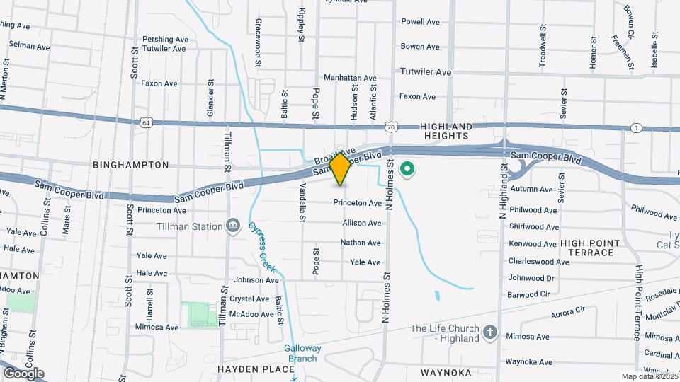 511 Malcomb St Map and Location Details