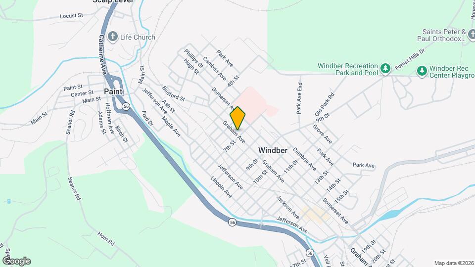 610 Graham Ave Map and Location Details