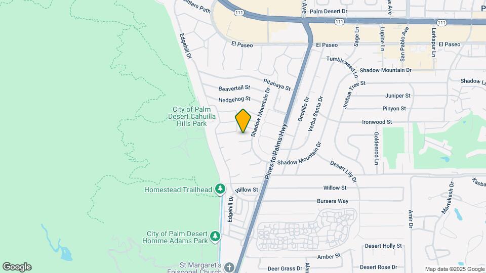 72710 Yucca Ct Map and Location Details