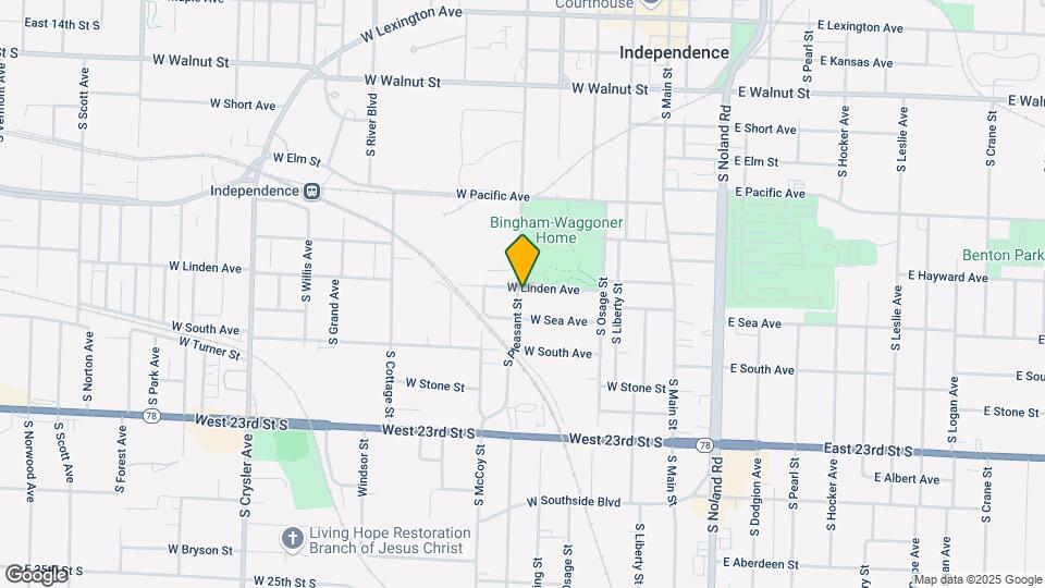 427 W Linden Ave Map and Location Details