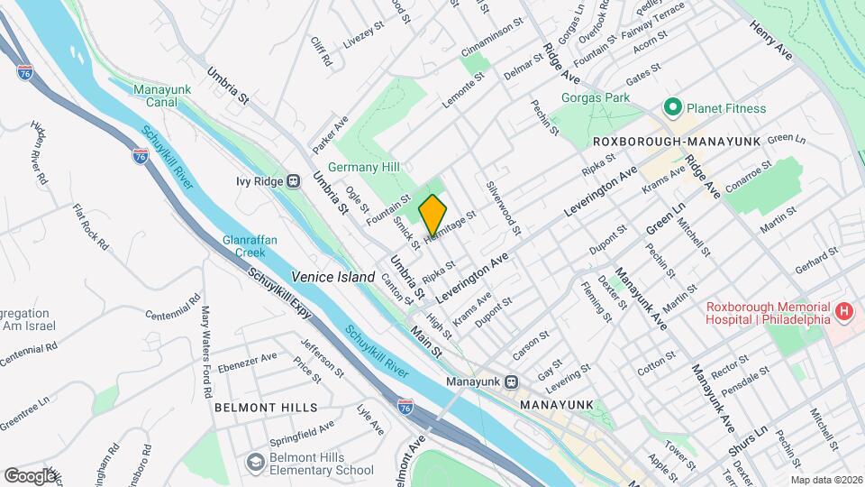 219 Hermitage St Map and Location Details