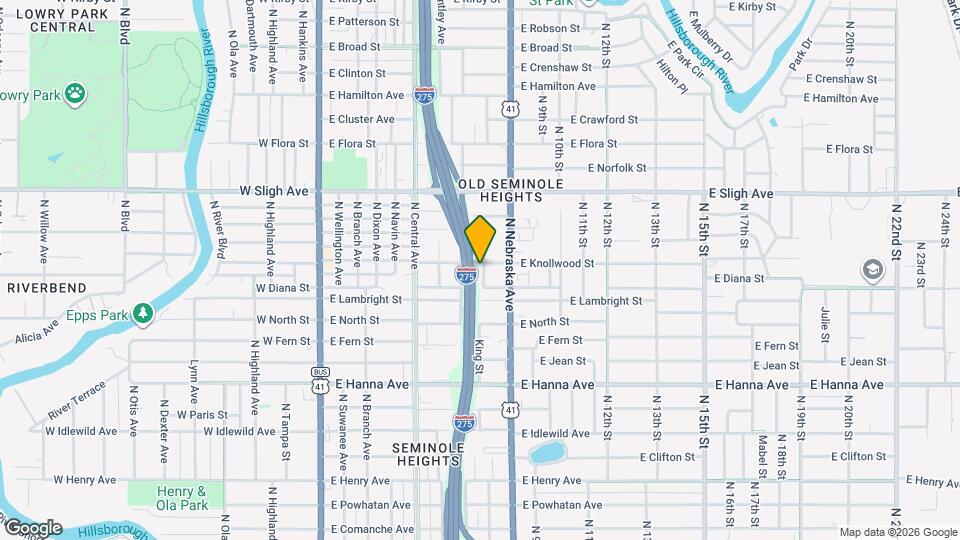 801 E Knollwood St Mapa y Detalles de la Ubicación