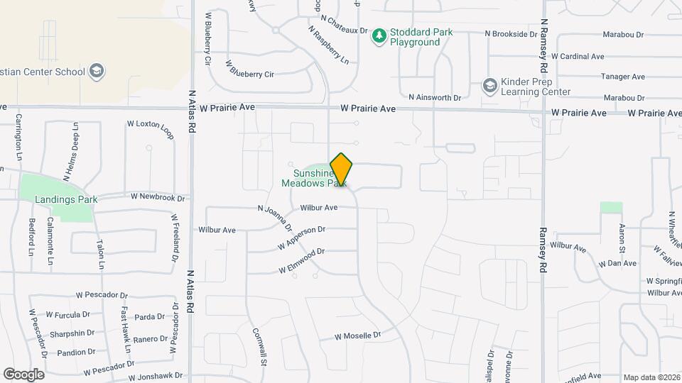 7665 N Courcelles Pkwy Map and Location Details