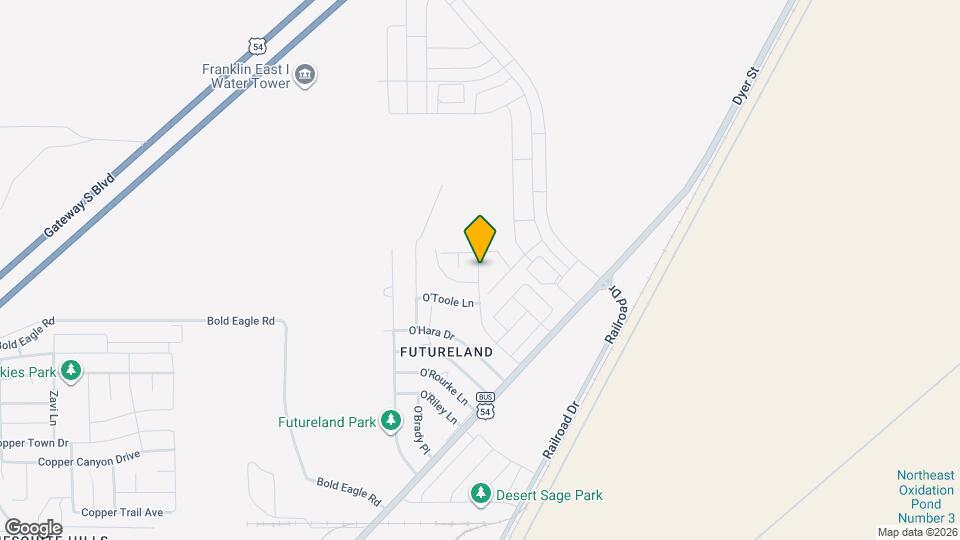 12413 O'Connor Dr Map and Location Details