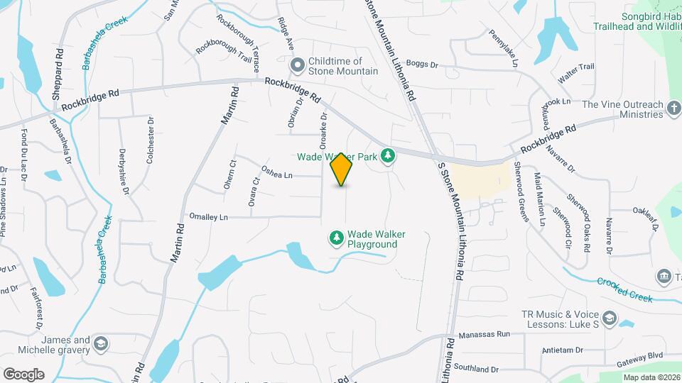 463 Rock Meadow Dr Map and Location Details