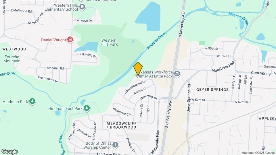 7 N Meadowcliff Cir Mapa y Detalles de la Ubicación