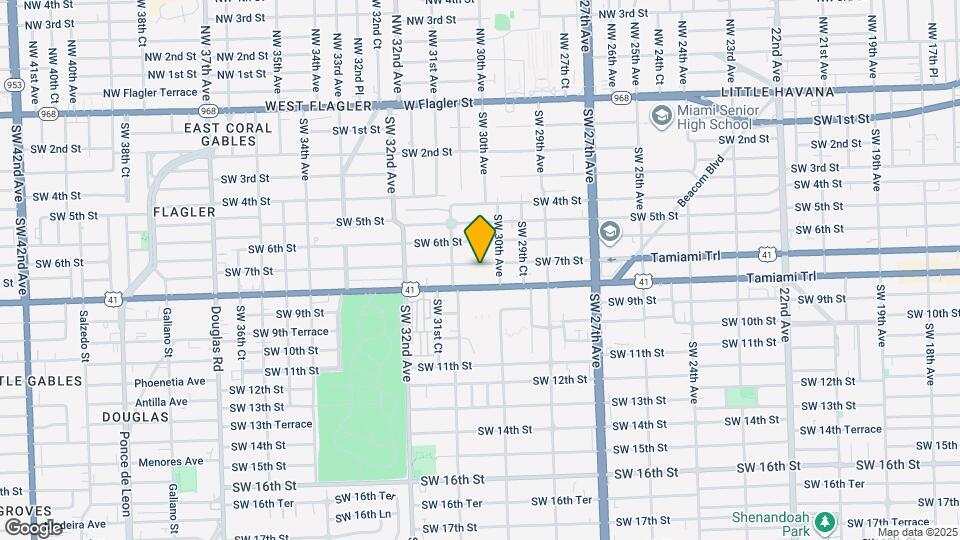 3034 SW 7th St Map and Location Details